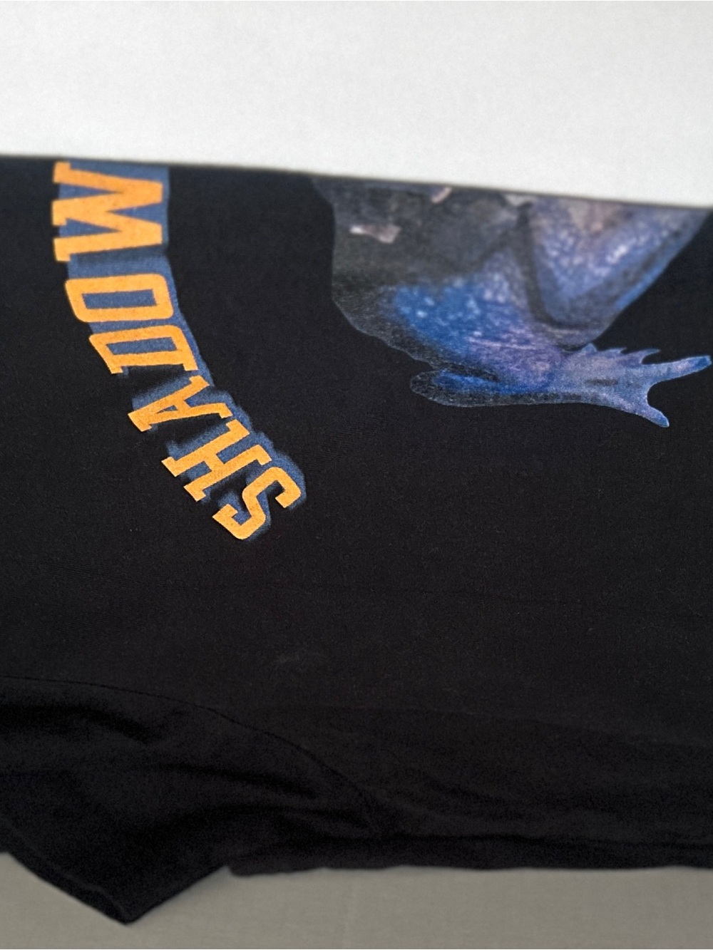 Shirt Black 'Shadow' Graphic Bottoms